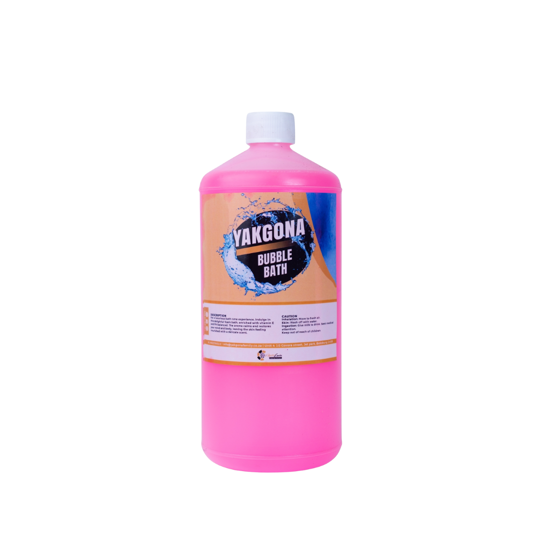 Yakgona 1L Bubble bath (Pink)