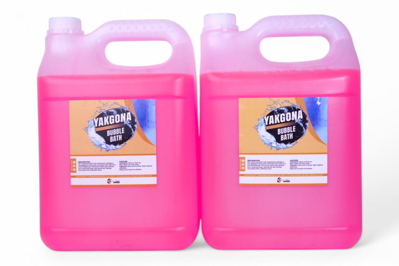 5L Yakgona Bubble Bath- Pink