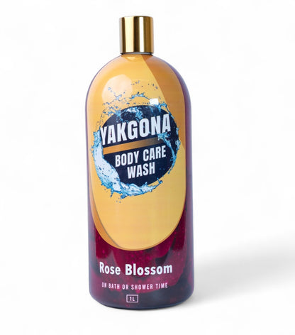 1L Yakgona Body Care Wash - Rose Blossom