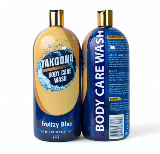 Yakgona Body Care Wash Fruitzy Blue (Box Of 12)