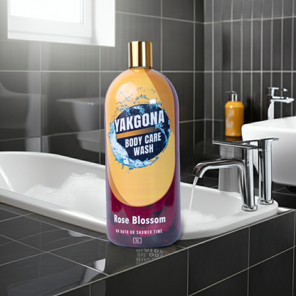 1L Yakgona Body Care Wash - Rose Blossom
