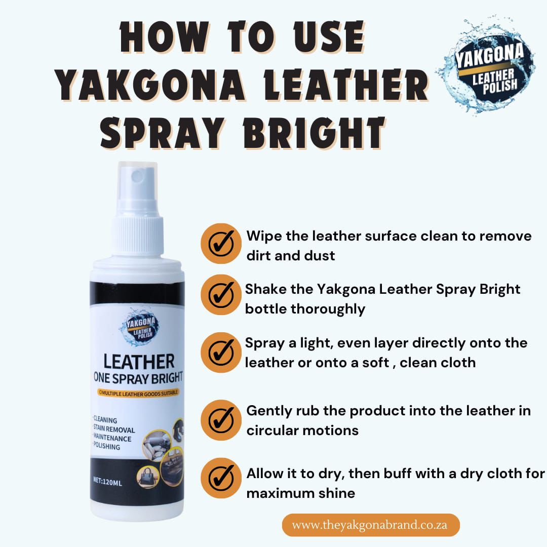 125ML Yakgona  Leather One Spray bright