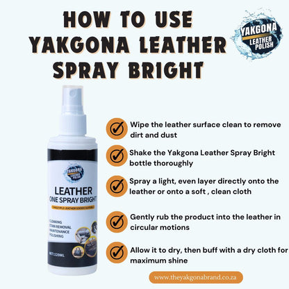 125ML Yakgona  Leather One Spray bright