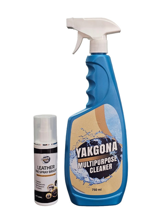 Multipurpose cleaner & Leather one Spray Bright Combo